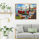 5D DIY Full Drill Diamond Painting Ship Cross Stitch Embroidery Mosaic Kit