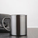 3PCS Unbreakable Steel Insulated Cup Hot Milk Tea Coffee Mug 300ml