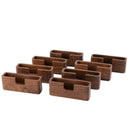 Wooden Business Id Card Holder Desk Name Card Stand B2Y8 Desktop Shelf Disp Q0U1