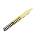 2X(10x Titanium Coated Carbide Pcb Engraving Cnc Bit Router Tool 30 Degree