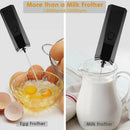 Blender Handheld Whisk Powerful Coffee Electric Milk Frother Stainless Steel