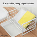 Countertop Caddy Sponge Holder Drain Rack Kitchen Sink Japanese Style Brush Soap