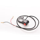 7/8" Universal Motorcycle Bike Handlebar Grip Horn Switch Control Red Button ME