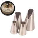 4PCs Cakes Set Cookies Icing Piping Pastry Nozzle Kitchen Gadgets Fondant De Hn