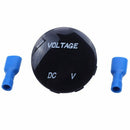 5V-25V DC Voltmeter LED Digital Display Panel Mounted Round Waterproof Car  Y3S2