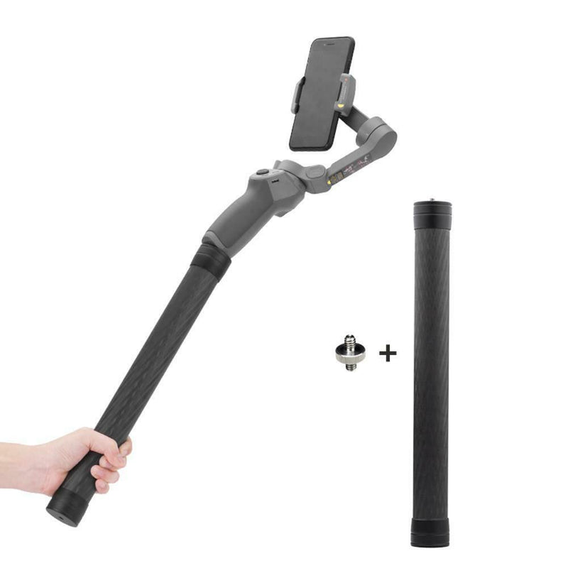 Carbon Fiber Extension Rod Pole Stick for DJI OSMO Mobile 3 Handheld Gimbal