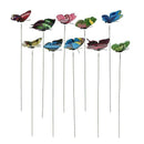 10 loaded garden butterfly piles, 12 garden dragonflies , garden decoration