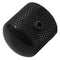 4pcs Guitar Dome Control Knobs for Fender Tele Replacement Black