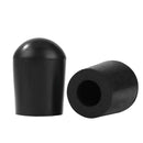 2pcs/set Rubber Tips Black for Upright Double Bass Endpin Accessories
