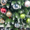 12Pcs Christmas Tree Decor Ball 80Mm Bauble Xmas Party Hanging Ball Christm W4O3