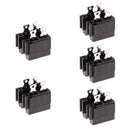 5x 30A JH-7032E2A Car Auto Standard Middle Dual Fuse Holder for Universal