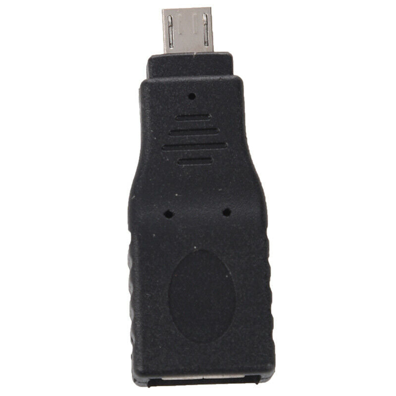 Adapter OTG (On - The - Go) USB - A concave to USB mini - B convex  Black R2M7