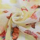 Women Wrap Soft Long Scarf Ladies Shawl Chiffon Scarves 160x50CM (Yellow (b