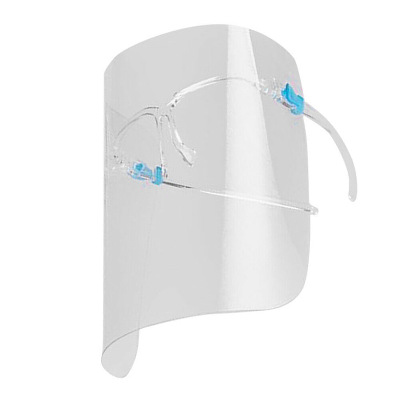 4x Safety Elastic Full Face Shield Guard Guard Reusable Goggles Visor Hat