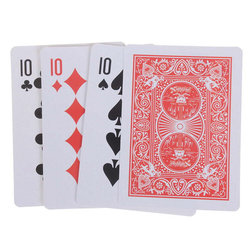 4 Cards Transformer magic tricks 10 to A card magic props 10 change magic FT