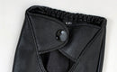 Lady PU Leather Mittens Fingerless Fad Punk Motorcycle Gloves Black SE3C