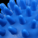 1pc Spikey Massage Ball Soft for Palm Feet Arm Neck Back Blue 8CM