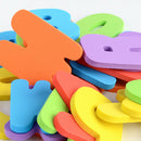 36pcs Bathtub Foam Alphanumeric Number Puzzle Cognitive Words Jigsaw Random