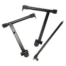 Adjustable Black Heightening Electronic Piano Rack Stand Keyboard Support H Y7D2