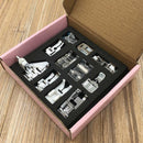 11Pcs Multifunctional Domestic Sewing Machine Presser Foot Feet Accessori  s