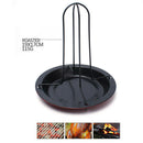 Kitchen BBQ Tools Chicken Duck Holder Rack Non Stick Carbon Steel Grilling S Ew