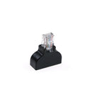 RJ45 Ethernet Male To 8 Pin AV Terminal Screw Adapter Converter Block Plug   Z