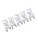 10pcs 100A+80A High Quality Nickel Plated Car Audio Mini ANL Type Blade Fuse