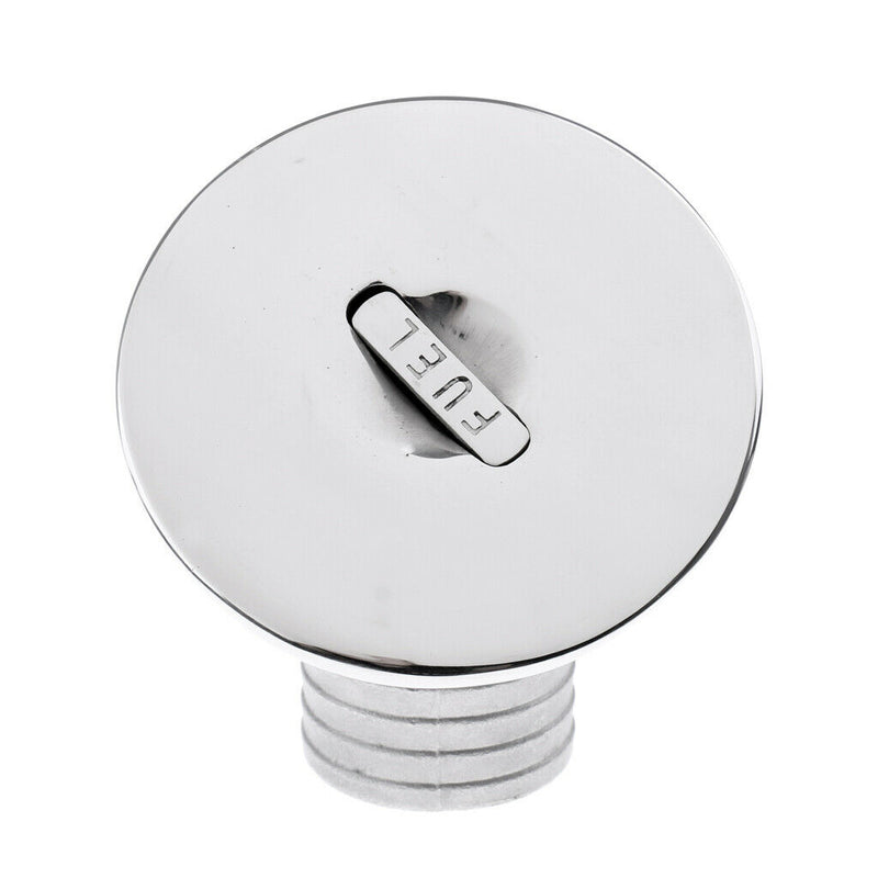 Deck Filler Keyless Cap Gas Fuel Tank Stainless Steel 38mm For Boat Marine