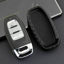 Scratch Proof Carbon Fiber Styling Car Key Case For Audi A4 A5 A6 A7 A8  HIE