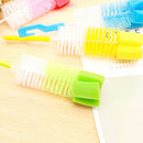Baby Bottle Brush Cleaner Spout Cup Glass Teapot Washing Cleaning Tool Brush,a