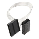 7.87inch 20cm SATA Power Extension Adapter Cable for PC Computer Hard Drive SSD