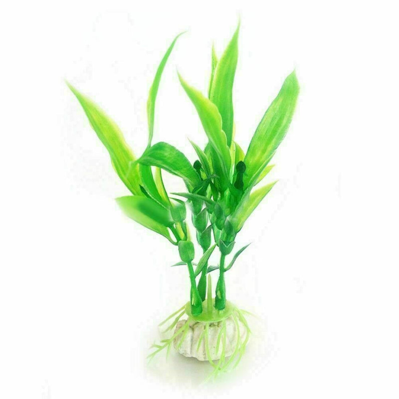 Aquarium Artificial Plant Fish Tank Aquatic Ornament Grass . Plastic Water R5O1