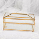 Tissue Box Geometric Transparent Home Desk Coffee
