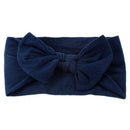8pcs Infants Cotton Bowknot Wide-brimmed Hairbands Child Baby Hair Supplies