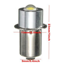2PCS LED Flashlight Bulb 3W P13.5S PR2 LED Conversion Bulbs for MagLite Flashlig