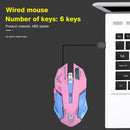 For DVA E-sports Game 2400dpi 6 Buttons Gaming Mice LED USB Wired Optical Mouse
