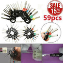 59X Car Terminal Removal Tool Kit Wire Connector Pin Extractor Release K0D4