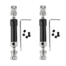 2x Aluminum Universal Drive Shaft for WLTOYS 12428 12423 Upgrade Parts