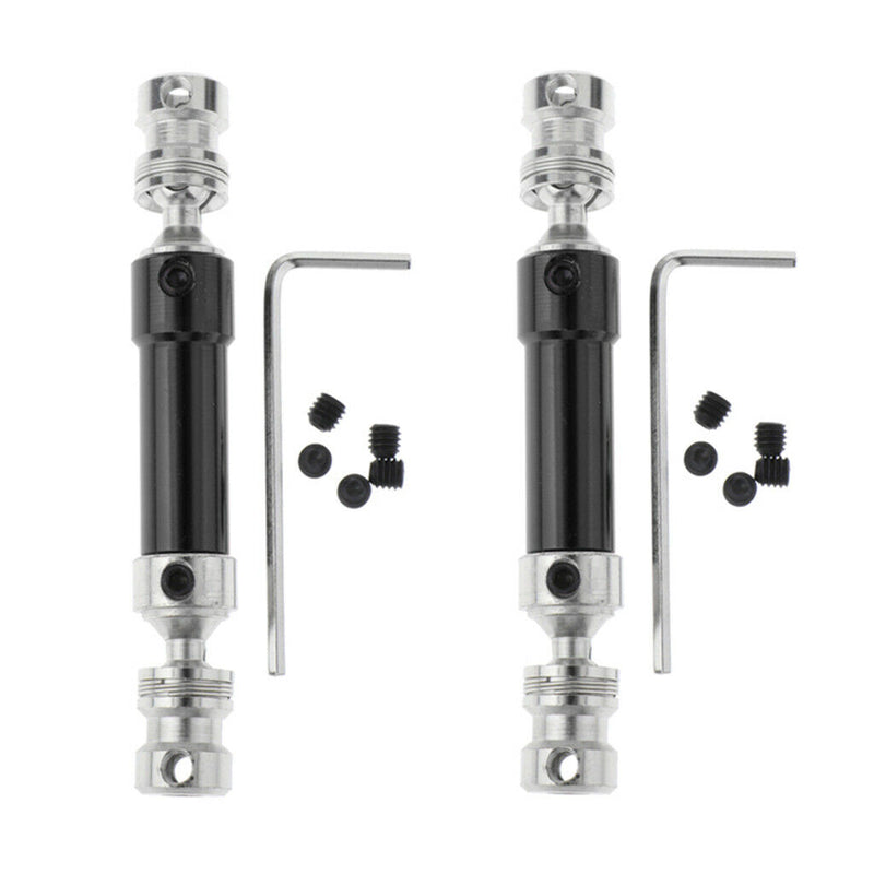 2x Aluminum Universal Drive Shaft for WLTOYS 12428 12423 Upgrade Parts