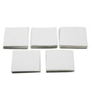 50 Sheets Ceramic Fiber Square Microwave Kiln Glass Fusing Paper Household