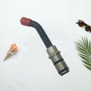 Dental Optical Fiber Curing Light Guide Rod Tip Glass LED Tip Black 8*12*22mm