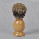 Handmade Badger Hair Wood Shaving Brush Wooden Handle Salon Barber Men Tool Gift
