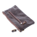 Men Retro Small Purse Zipper Wallet Coin Key Card Holder Case Pouch Wrist Bag