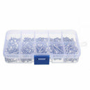 340pcs M3 A2 Stainless Steel Hex Screw Nuts Bolt Cap Socket Assortment Kit gr yo