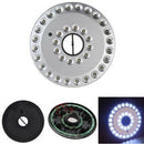 Outdoor 48 LED Umbrella Lamp Night Light Pole Patio Yard Garden Camping ligh Gw