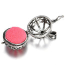 1Pc Hollow Aromatherapy Essential Oil Diffuser Perfume Locket Pendant Necklace