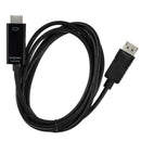 HDMI Cable 6 Feet 4K X 2K DisplayPort / Mini DP Male A HDMI Adapter Black