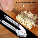 Stainless Steel Manual Garlic Presser Ginger Slicer Chopper Kitchen Gadgets