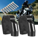 Cnc Aluminum Motorcycle Handlebar Riser Adjustable Lifting Handlebar Clamp