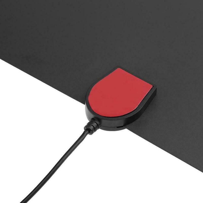 80 Miles Range Large Flat Indoor HD Digital TV Antenna Amplifier Booster
